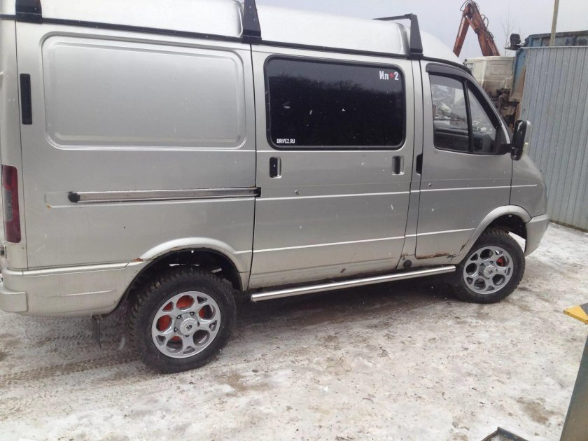 Литые диски 16 на ГАЗ Соболь