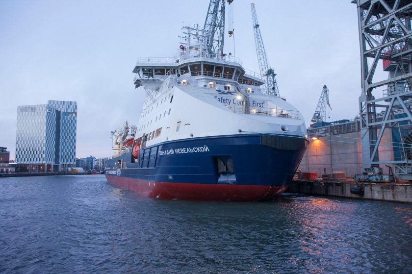 Судно снабжения проекта IBSV 10022 Катерина Великая