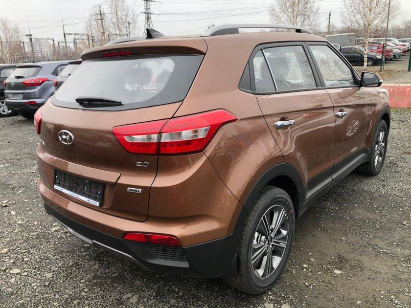 Hyundai Creta коричневый