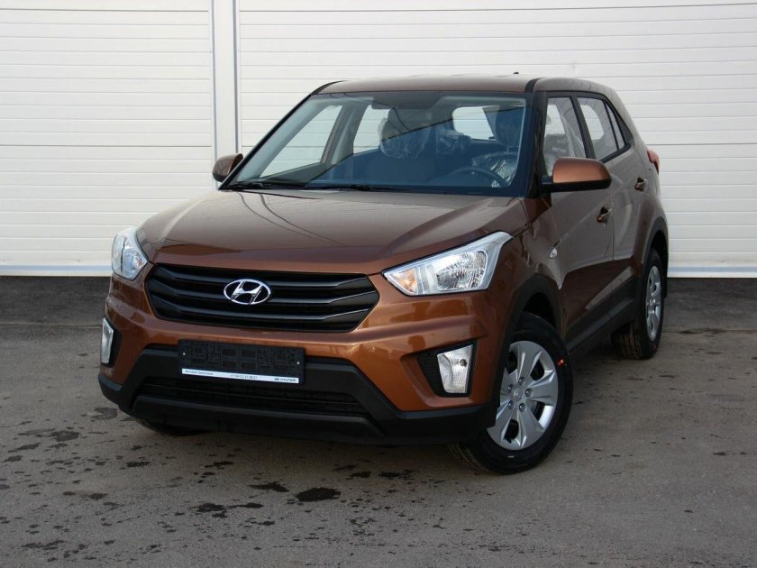 Хендай Крета 2020 коричневый