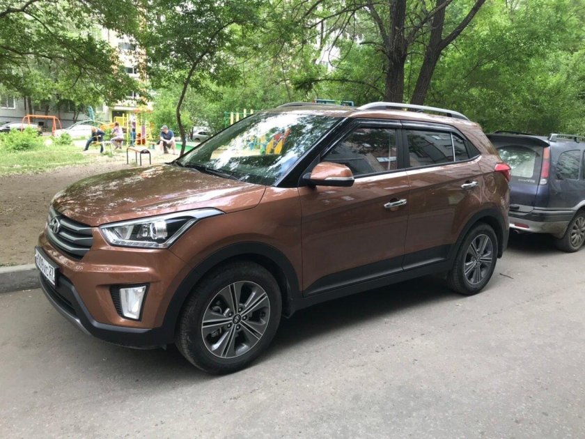 Hyundai Creta коричневый