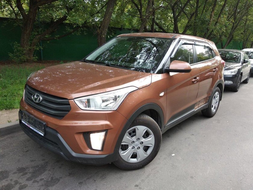 Hyundai Creta 2021 коричневый