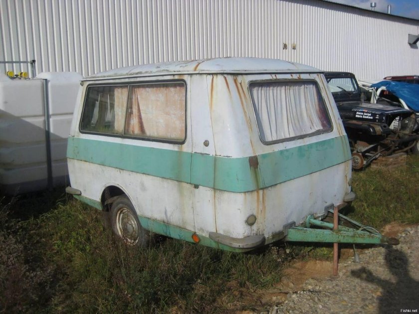 РАФ 2203 С прицепом