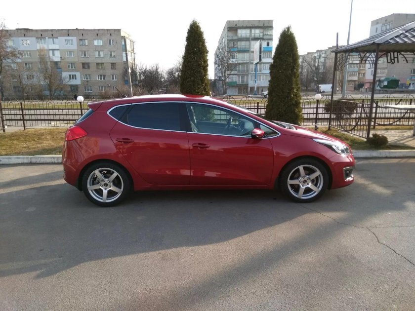 Kia Ceed на 17 дисках