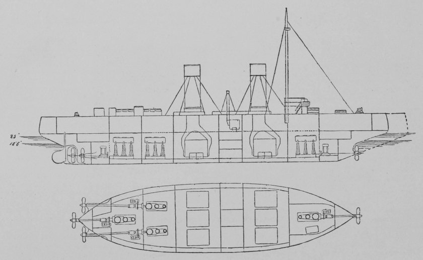 Ледокол Ермак чертежи