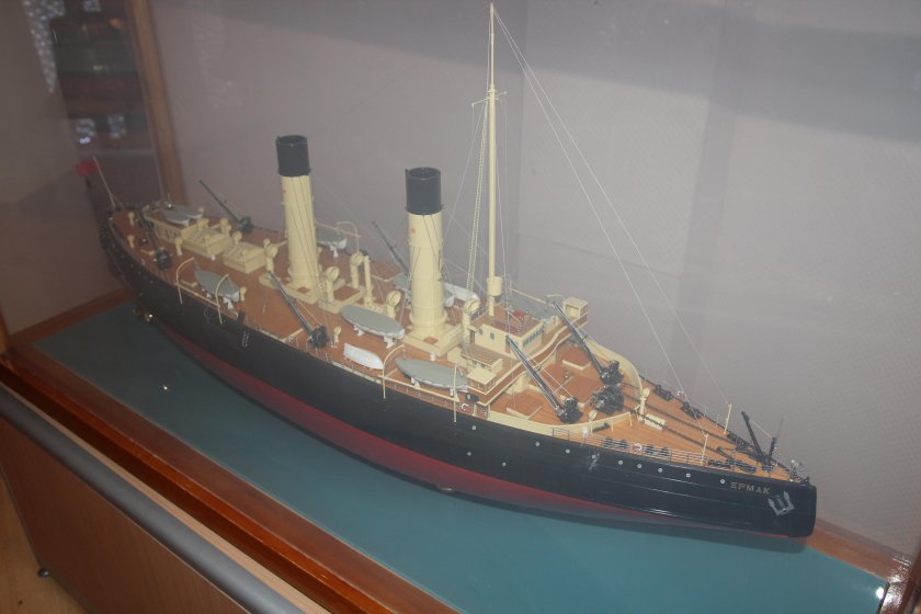 Ледокол Ермак 1898 модель