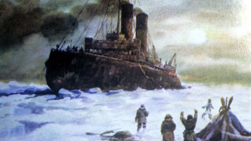 Ледокол Ермак 1900