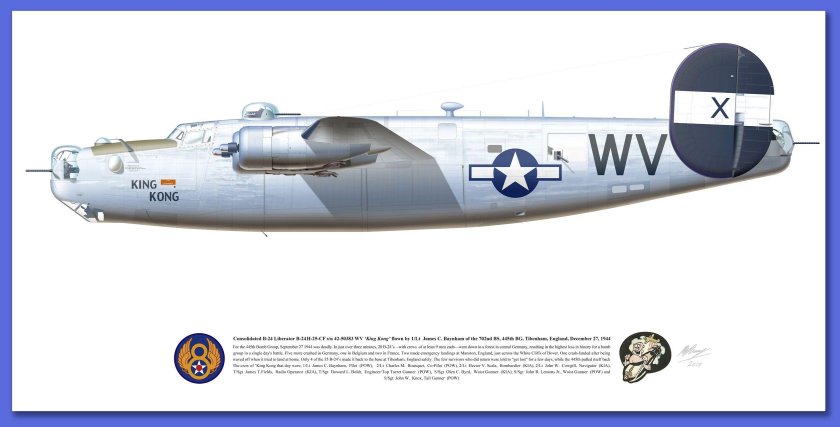 Consolidated b-24 Liberator чертежи