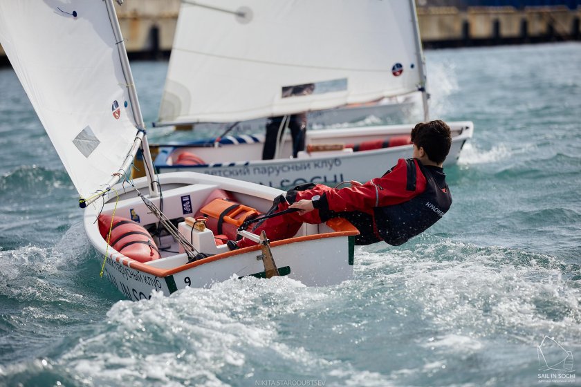 Швертбот класса оптимист