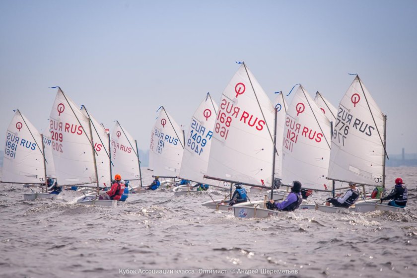 Парусный спорт оптимист