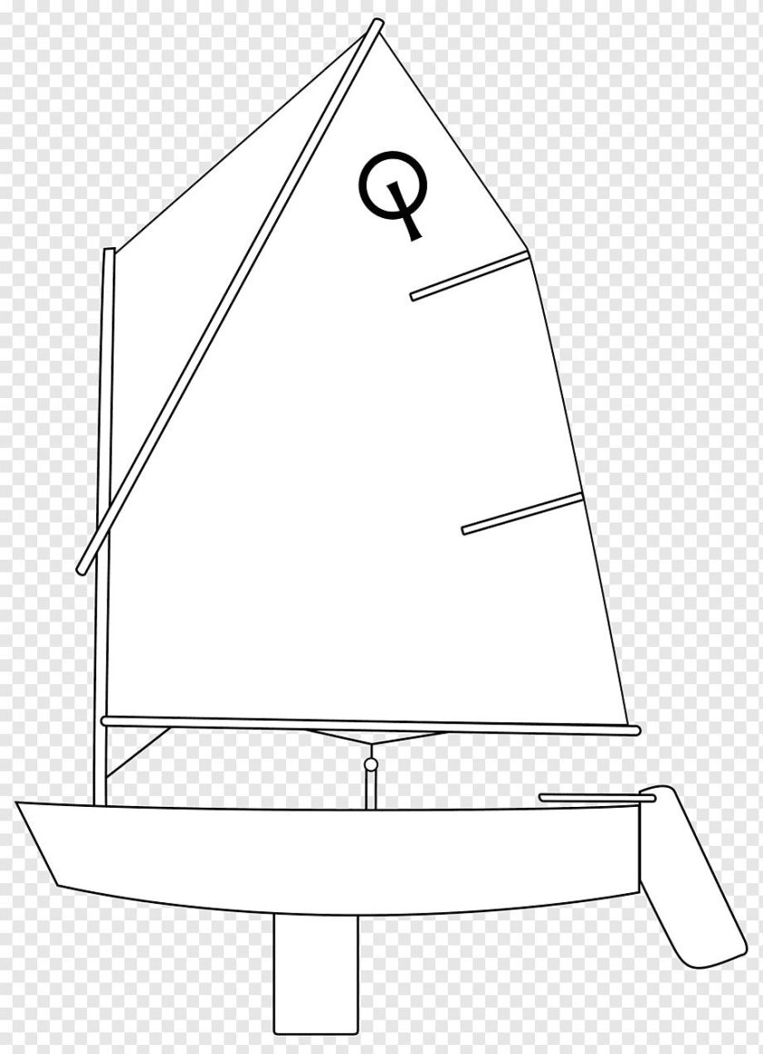 Швертбот яхта оптимист