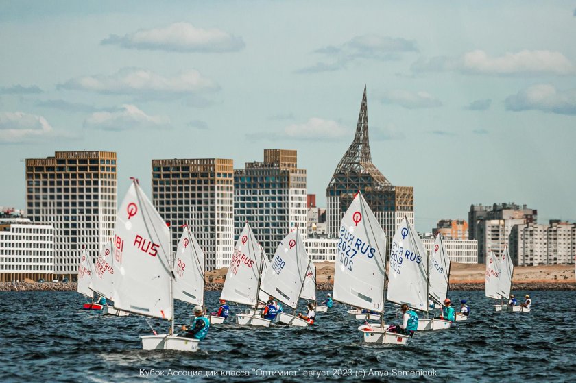 Майская регата 2024 Санкт-Петербург класс оптимист