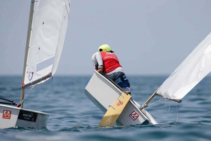 Лодка оптимист