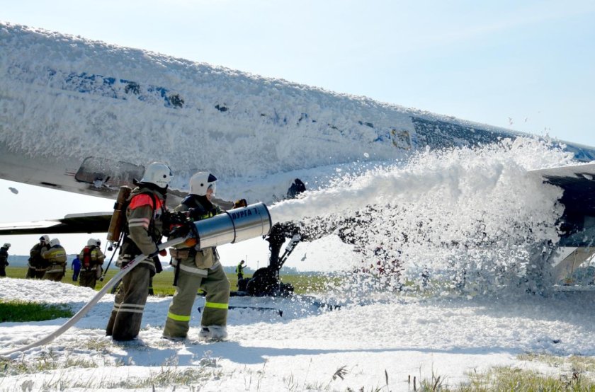 Посадка самолета