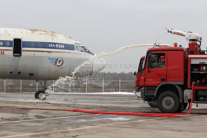 Спасатели аэропорт Домодедово