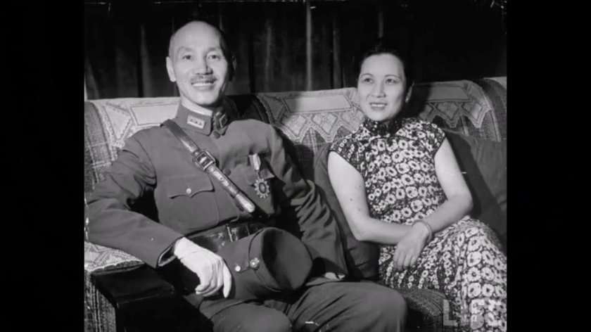 Чан Кайши с женой