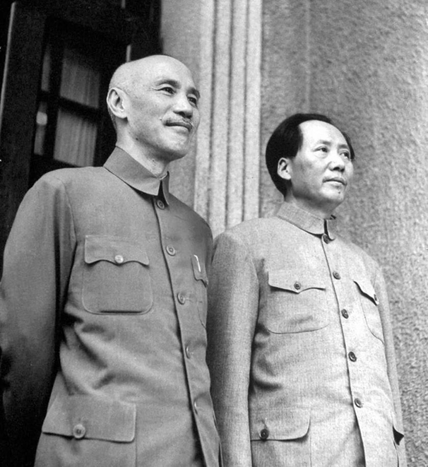 Чан Кайши и Мао Цзэдун