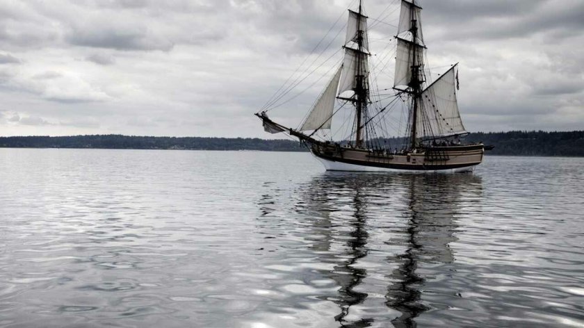 Шхуна Бригантина Бриг