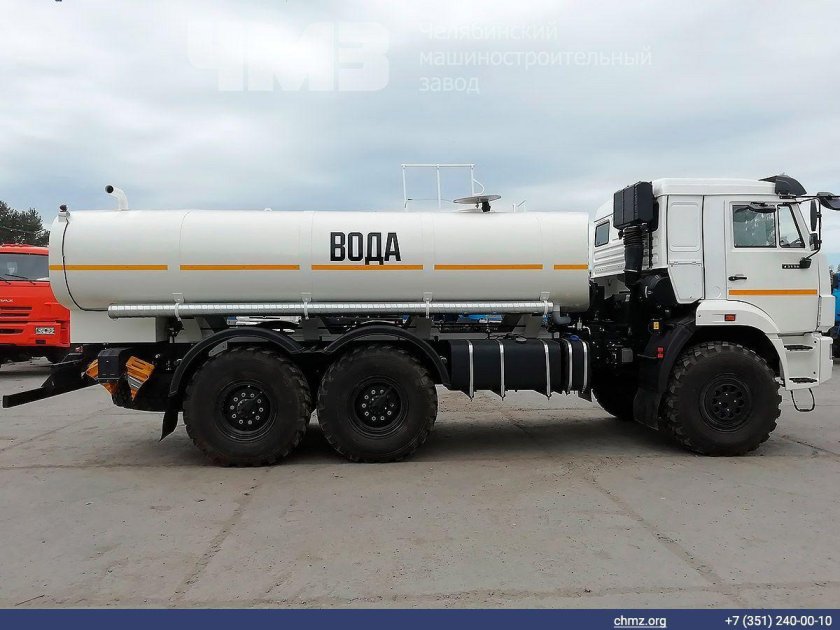 Автоцистерна для питьевой воды АЦПТ-10 на шасси КАМАЗ-43118