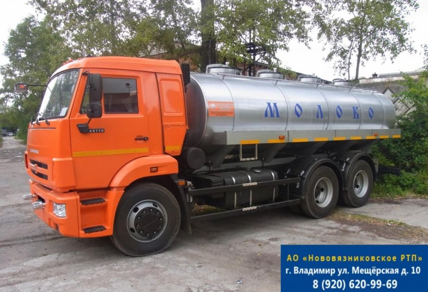 КАМАЗ 65115 водовоз