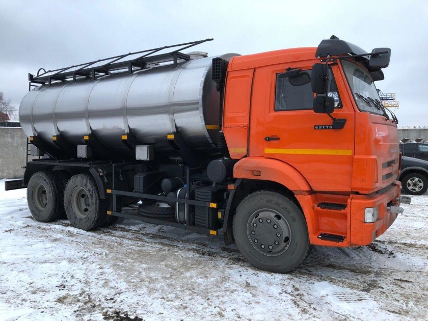 КАМАЗ 65115 молоковоз