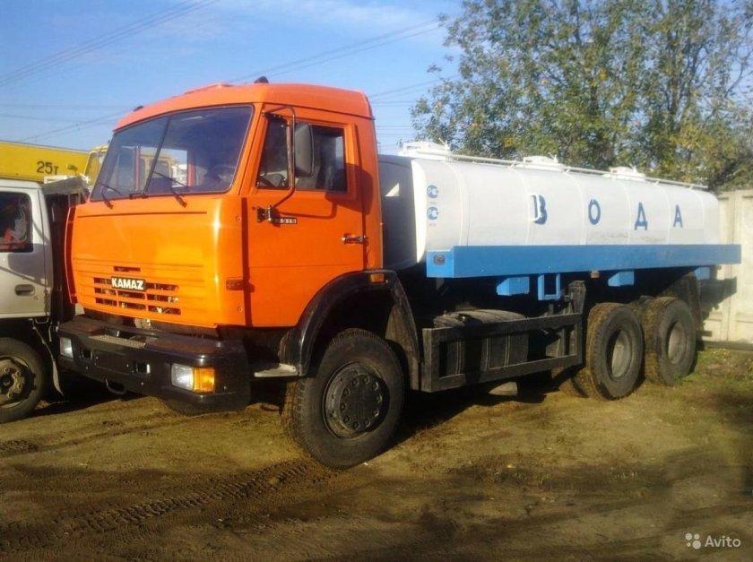 КАМАЗ 65115 водовозка