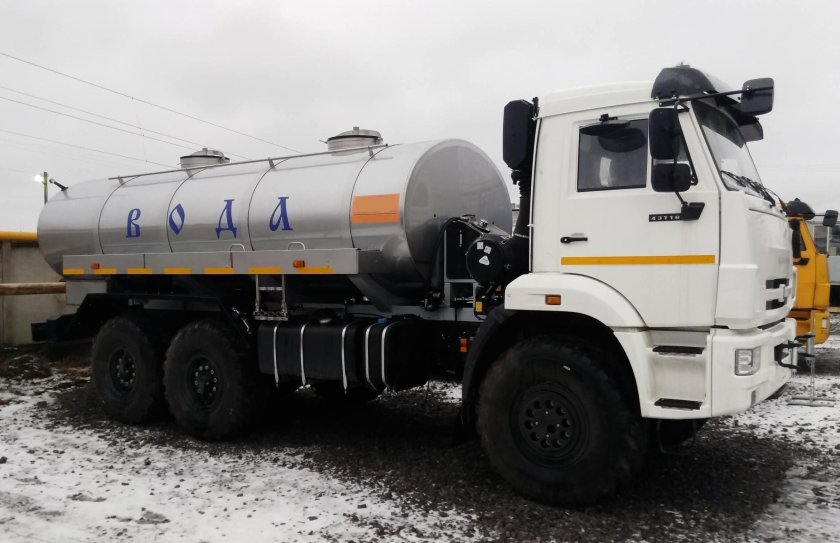 Водовозка КАМАЗ 43118