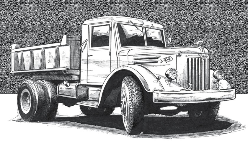 Легковая машина МАЗ