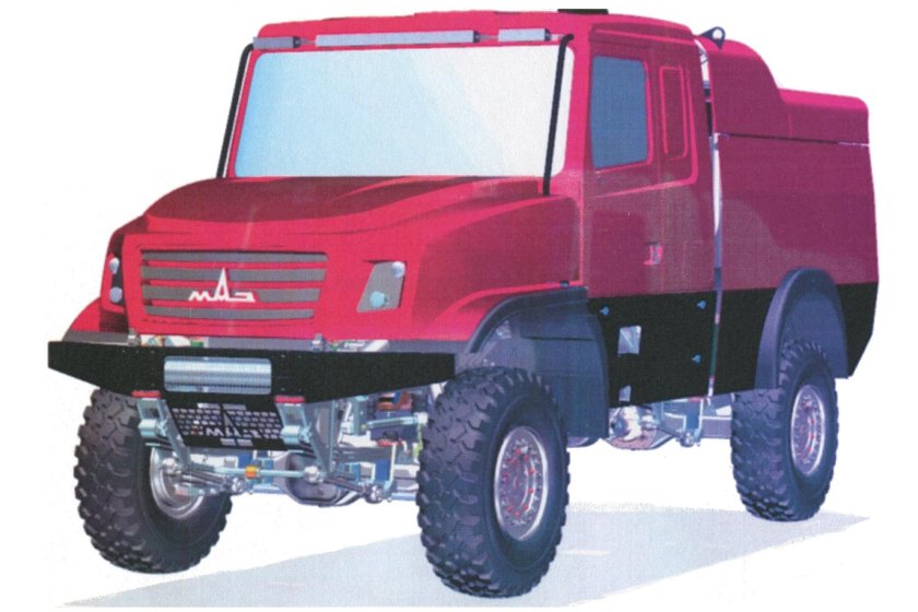 Капотный МАЗ для Дакар