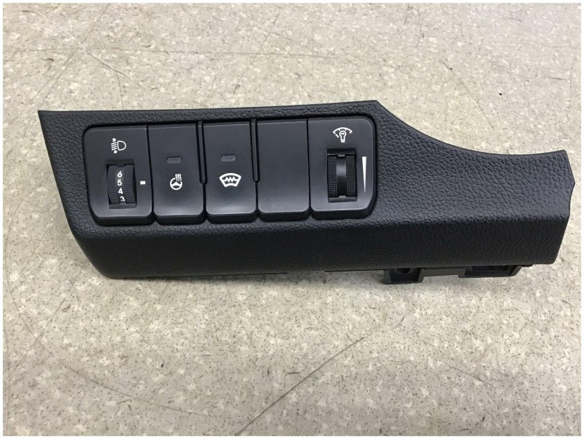 Заглушка кнопок Киа Рио