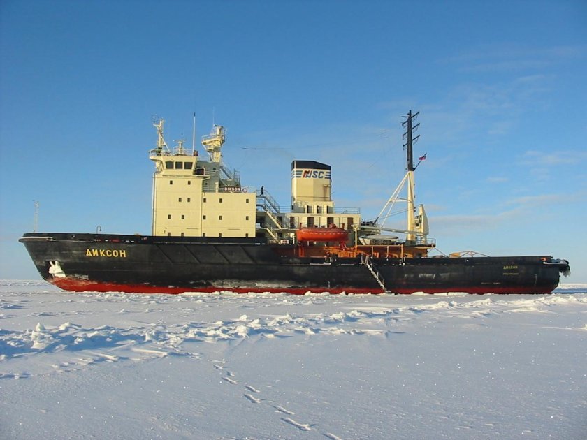Ледокол Диксон Архангельск