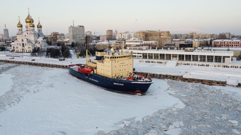 Ледокол Диксон Архангельск