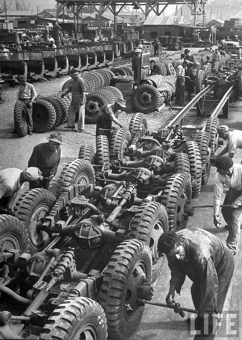 Грузовики второй мировой войны