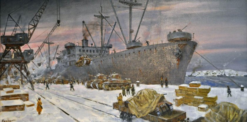 Северные конвои 1941-1945 Архангельск