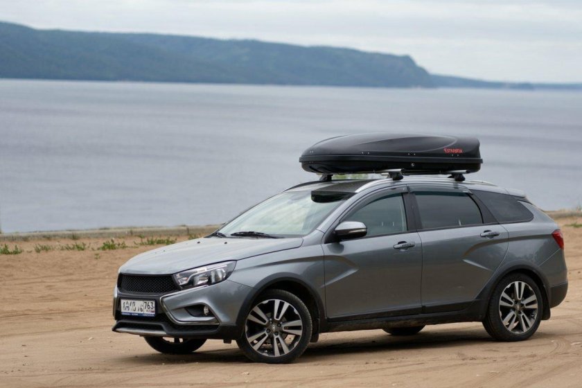 Автобокс на крышу Active Base 400