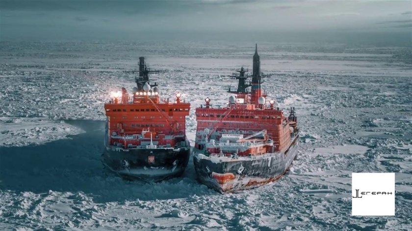 50 Лет Победы атомный ледокол