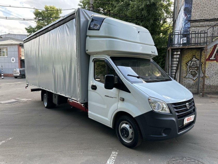 Белая Газель рефрижератор