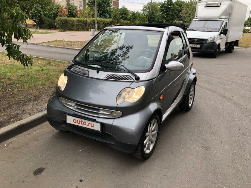 Смарт 2004 года серый