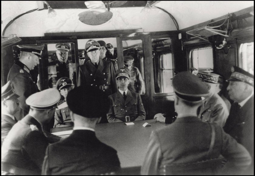 Компьенское перемирие 1940 вагон