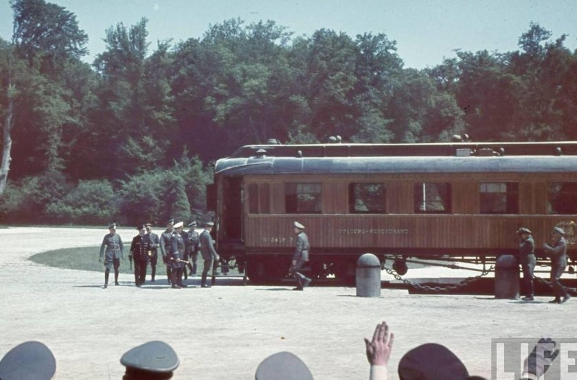 Компьенское перемирие 1940 вагон