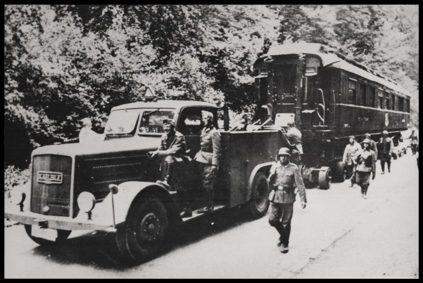 Компьенский вагон 1940