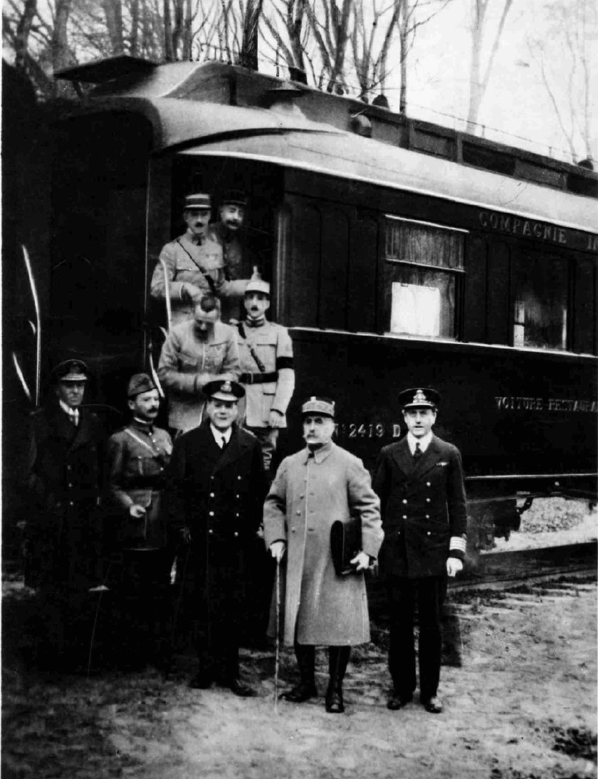 Компьенское перемирие 1918 вагон