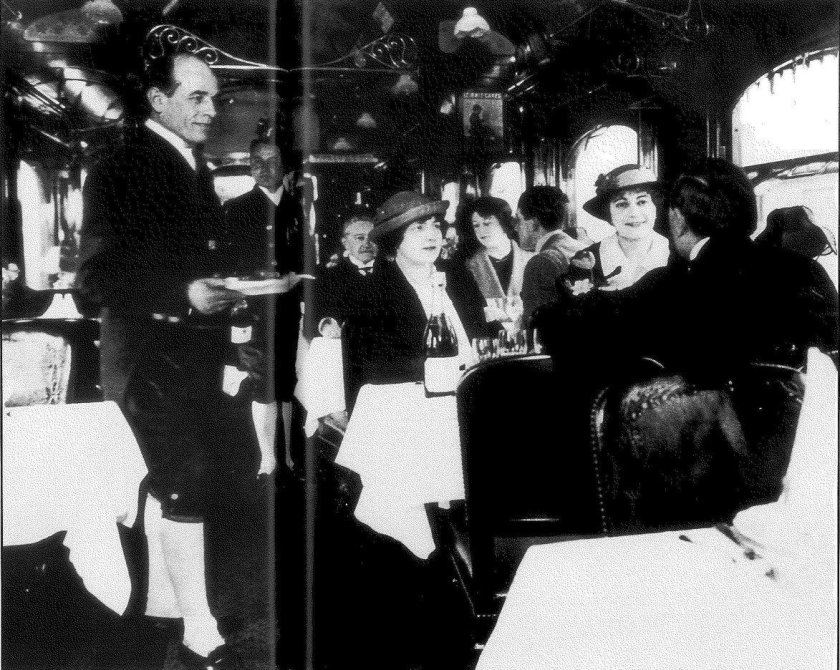 Вагон-ресторан Восточный экспресс 19 века