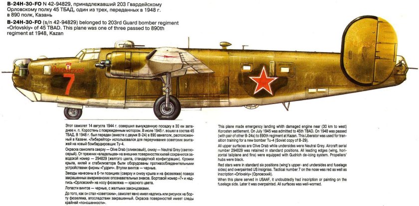 Самолёт «в-24 Либерейтор»