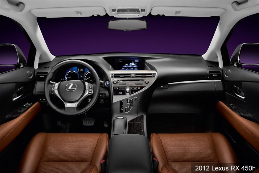 Лексус РХ 450h салон