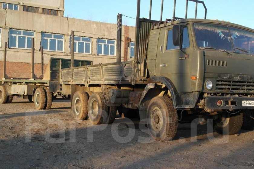КАМАЗ 43105 лесовоз