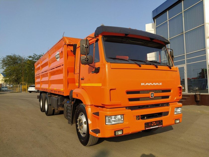 КАМАЗ 65115 зерновоз