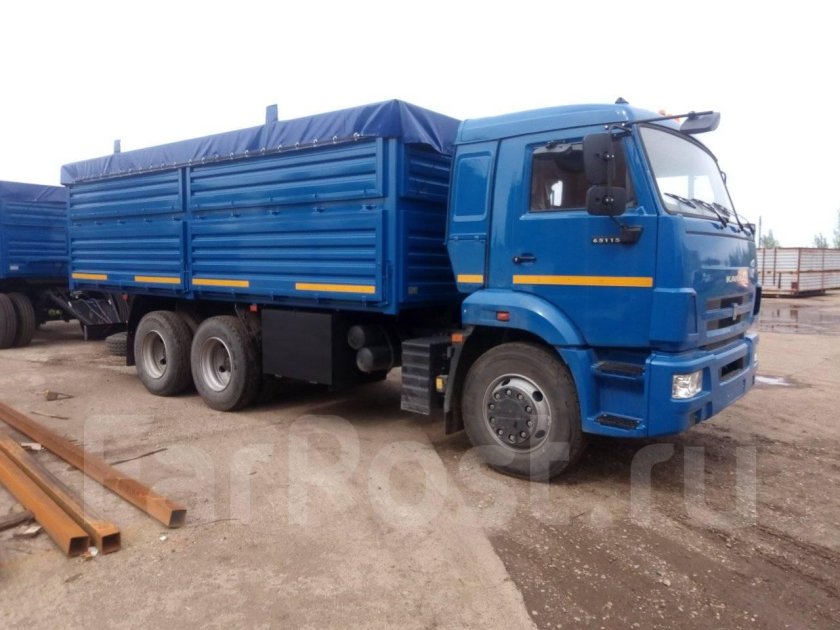КАМАЗ 65115 зерновоз