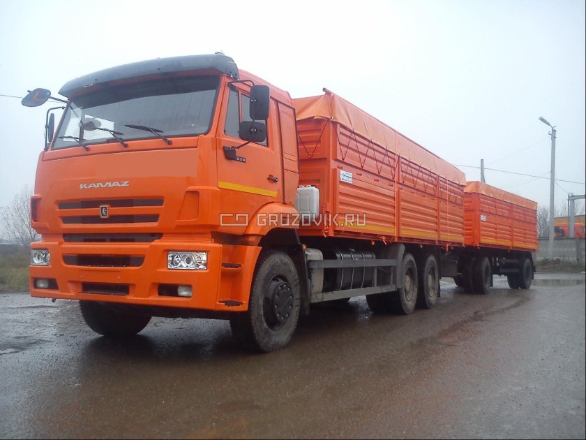КАМАЗ 6520 зерновоз