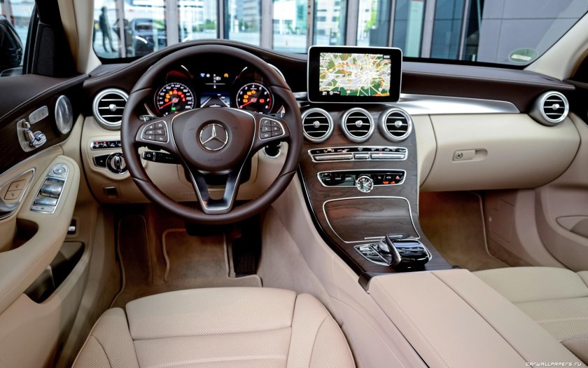 Mercedes Benz c200 салон